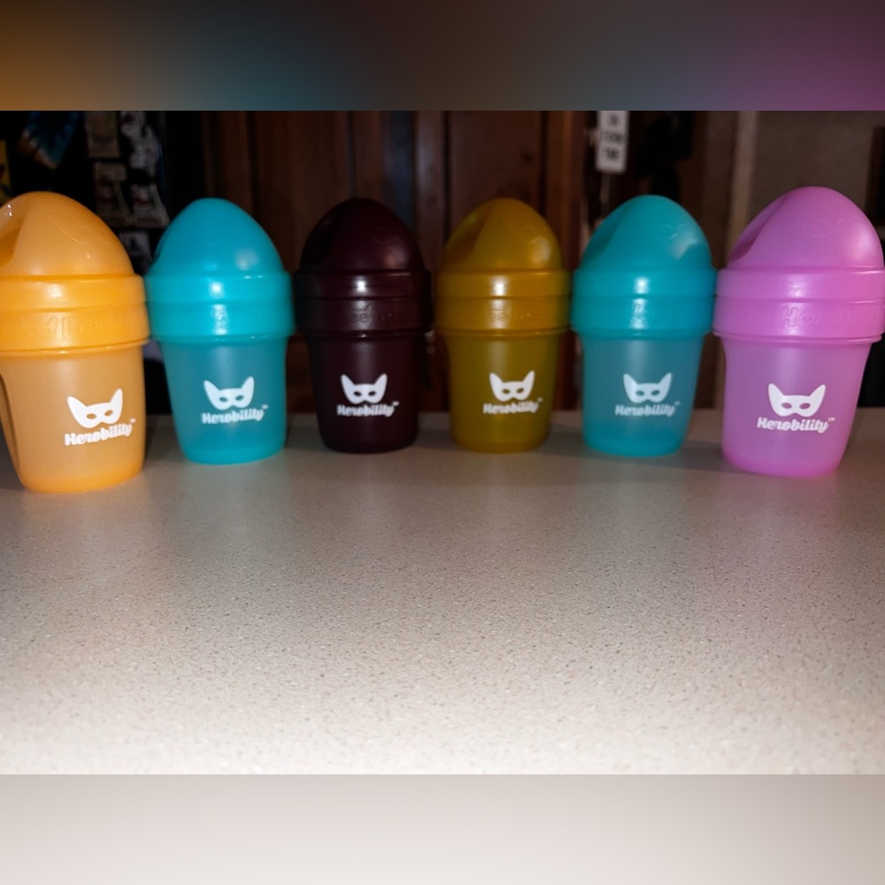 6- 5oz. Herobility Bottles